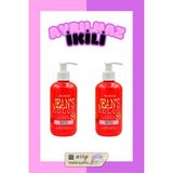 Jean'S Color Kırmızı Ateş Renkli Saç Boyası 250 Ml X2 Adet Su Bazlı Red Fire Hair Dye