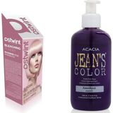 JEAN'S COLOR Saç Boyası Ametist + Ostwint Saç Açıcı - AMETİST