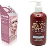 JEAN'S COLOR Saç Boyası Biber Kızılı + Ostwint Saç Açıcı - BİBER KIZILI