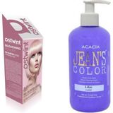 JEAN'S COLOR Saç Boyası Biber Kızılı + Ostwint Saç Açıcı - LEYLAK