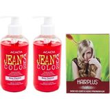 JEAN'S COLOR Saç Boyası Gül Kurusu 250 ml 2AD ve Hairplus Saç Açıcı