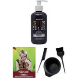JEAN'S COLOR Saç Boyası Lilamor 250 ml, Saç Açıcı ve Fluweel Saç Boya Kabı Seti