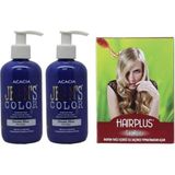 JEAN'S COLOR Saç Boyası Mavi Rüya 250 ml 2 Adet ve Hairplus Saç Açıcı