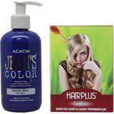 Jeans Color Saç Boyası Mavi Rüya 250ml Ve Hairplus Saç Açıcı