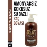 Jean’s Color Sunset Hair Dye Gün Batımı Renkli Kokusuz Su Bazlı Amonyaksız 250 ml Saç Boyası