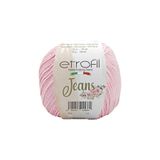 Jeans Örgü İpi Açık Pembe%55 Pamuk%45 Akrilik 50g 160m (033)