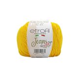 Jeans Örgü İpi Altın Sarısı%55 Pamuk%45 Akrilik 50g 160m (029)