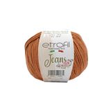 Jeans Örgü İpi Koyu Turuncu%55 Pamuk%45 Akrilik 50g 160m (060)