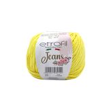 Jeans Örgü İpi Limon Sarısı%55 Pamuk%45 Akrilik 50g 160m (072)