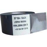 Jebrini Makine Siyah 35mm x 150mm X 1ad Sıcak Baskı Tarih Kodlama Ribon Şeridi