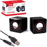Jedel Ck-4 Pc Ses Sistemi 1+1 USB 3.5mm Jack