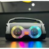 Jedel SA-217 Taşınabilir Bluetooth Hoparlör, RGB LEd Işıklı, Kablosuz, Boombox Tasarım Ses Bombası
