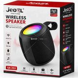 Jedel SA-253 Rgb Işıklı Taşınabilir Bluetooth Hoparlör – 360° Surround Ses & Güçlü Bas