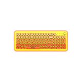 Jedel Wkb104 Kablosuz Bluetooth + 2.4Ghz Çift Modlu Klavye - Retro Daktilo Tasarımlı