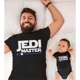 Jedi Master Baba Oğul Kız (Tek Ürün Fiyatıdır Kombin Yapmak Için En Az 2 Adet Sepete Ekleyiniz) - 11 - 12 Yaş - Siyah