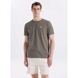 Jeep Açık Haki Erkek Basic Baskılı T-Shirt J4SM-TST7245