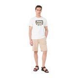 Jeep Basic Düz Sweat Şort, XL, 5003222945, Bej, Erkek
