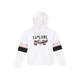 Jeep Baskılı Erkek Çocuk Sweatshirt, 11-12 Yaş, 5003274258, Ekru, erkek-çocuk