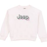 Jeep Baskılı Kız Çocuk Ekru Sweatshırt J5WG-SWT7553 - 11 - 12 Yaş