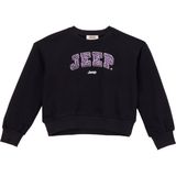 Jeep Baskılı Kız Çocuk Siyah Sweatshırt J5WG-SWT7552 - 5 - 6 Yaş