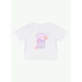 Jeep Baskılı Kız Çocuk T-Shirt, 7-8 Yaş, 5003327155, Ekru, Kız Çocuklar