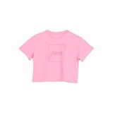 Jeep Baskılı Kız Çocuk T-Shirt J6Sg-Tst7617, 5-6 Yaş, 5-6 Yaş, 5003328423, Pembe, Kız çocuk