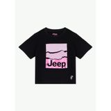 Jeep Baskılı Kız Çocuk T-Shirt J6Sg-Tst7620, 13-14 Yaş, 5003327153, Siyah, Kız çocuk