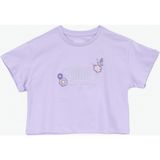 Jeep Baskılı Lila Kız Çocuk T-Shirt J6SG-TST7616