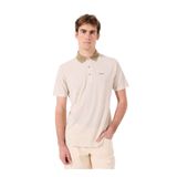 Jeep Bej Melanj Relaxed Keten Karışımlı Polo T-Shirt, S, 5003223011, Bej Melanj, Erkek