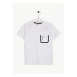 JEEP Beyaz Erkek Çocuk Baskılı T-Shirt J6SB-TST7668