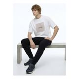 JEEP Beyaz Erkek Relaxed Baskılı T-Shirt J6SM-TST7280