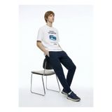 JEEP Beyaz Erkek Relaxed Baskılı T-Shirt J6SM-TST7304