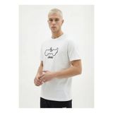 JEEP Beyaz Erkek Relaxed Baskılı T-Shirt J6SM-TST7483