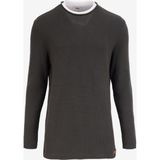 Jeep Bisiklet Yaka Basic Düz Haki Erkek Kazak J4WM-KZK4300 - XL