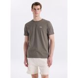 Jeep Bisiklet Yaka Baskılı Açık Haki T-Shirt, L, 5003328078, Açık Haki, Erkek