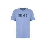Jeep Bisiklet Yaka Baskılı Açık Mavi T-Shirt, L, 5003328118, Açık Mavi, Erkek