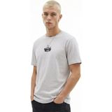 Jeep Bisiklet Yaka Baskılı Gri Erkek T-Shirt J6SM-TST7595