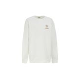 Jeep Bisiklet Yaka Baskılı Sweatshirt, 2XL, 5003160019, Ekru, erkek