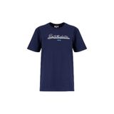 Jeep Bisiklet Yaka Baskılı T-Shirt J6Sl-Tst7175, L, 5003328836, Lacivert, Kadın