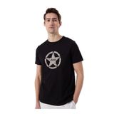 Jeep Bisiklet Yaka Baskılı T-Shirt, XL, 5003223019, Siyah, Erkek