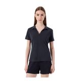 Jeep Bisiklet Yaka Düz T-Shirt, M, 5003224591, Siyah, Kadın