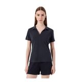 Jeep Bisiklet Yaka Düz T-Shirt, S, 5003224591, Siyah, Kadın