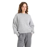 Jeep Bisiklet Yaka Kazak Gri Melanj, XL, 5003276415, Gri Melanj, Kadın