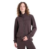 Jeep Dik Yaka Baskılı Sweatshırt, S, 5003276513, Kahve, kadın