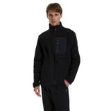 Jeep Dik Yaka Relaxed Polar Sweatshirt, S, 5003159986, Siyah, Erkek