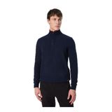 Jeep Dik Yaka Relaxed Sweatshirt, S, 5003229162, Lacivert, erkek