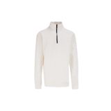 Jeep Dik Yaka Sweatshirt, S, 5003160062, Ekru, erkek