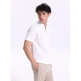 Jeep Düz Kırık Beyaz Polo T-Shirt J6Sm-Tst7284, 2XL, 5003328058, Kırık Beyaz, Erkek