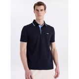 Jeep Düz Polo T-Shirt J6Sm-Tst7399, S, 5003328028, Lacivert, Erkek
