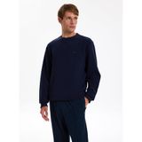 Jeep Erkek Bisiklet Yaka Düz Sweatshirt, Lacivert, 2XL